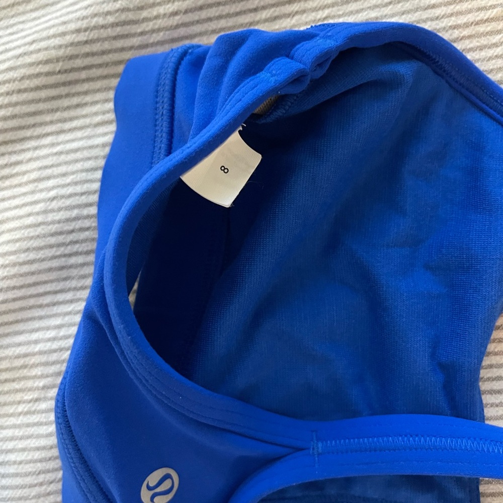 Lululemon Flow Y Bra Nulu Light Support A-C Cups Size 8 - Picture 3 of 3
